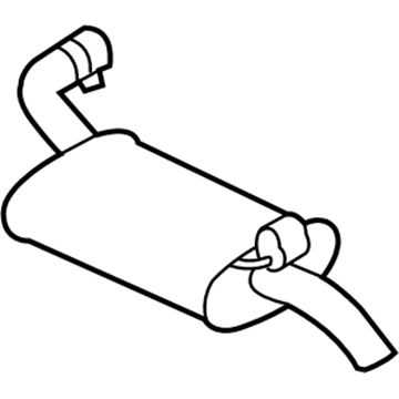 Chrysler Concorde Exhaust Pipe - 4581442AD