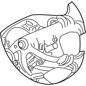 Dodge 1PS361DVAA Rear Cover