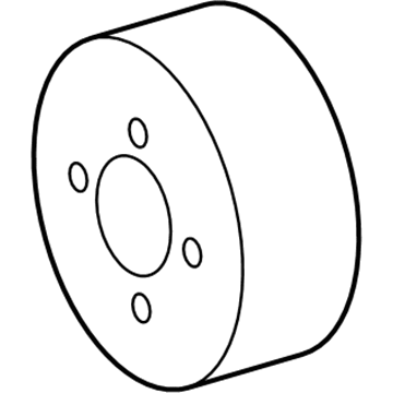 Chrysler Water Pump Pulley - 5096527AA