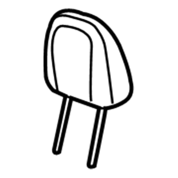 Jeep 1VR30DX9AA Headrest, Outer