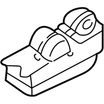 Dodge MR587779 Window Switch