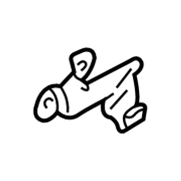 Dodge MR572127 Door Trim Panel Bracket