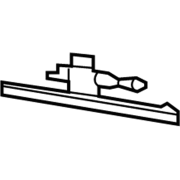 Jeep 5KT97DX9AA Upper Molding