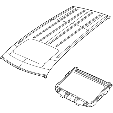 Jeep 68361194AA Roof Panel