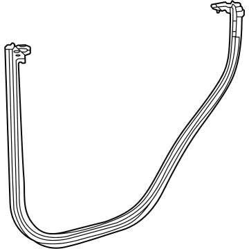 Jeep 68271736AA Door Weatherstrip