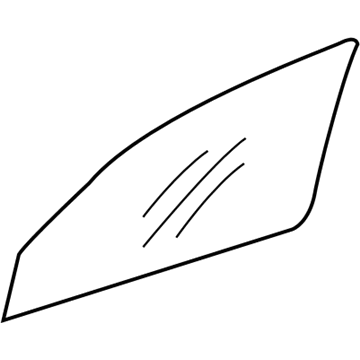 Dodge 55359428AB Door Glass