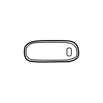 Ram 5093414AA Dome Lamp Lens