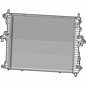 Ram ProMaster EV Radiator - 57009191AA
