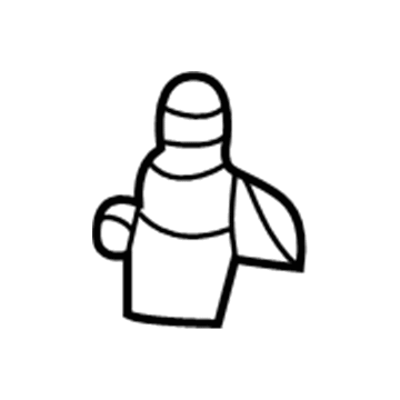 Mopar 5011809AA Washer Pump Grommet, Front