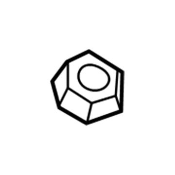 Mopar 6509413AA Wiper Linkage Nut