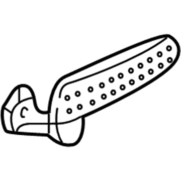 Dodge 55276126AB Handle, Inside