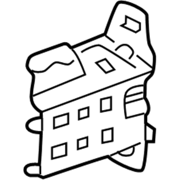 Dodge 55276106AB Upper Hinge