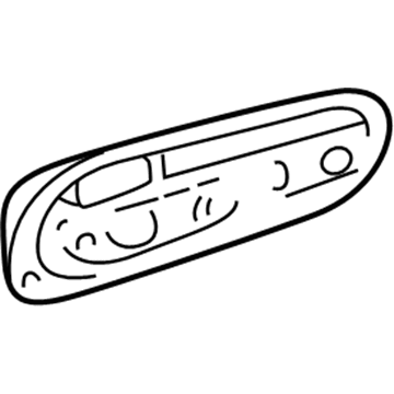 Dodge 55275684AB Handle, Outside