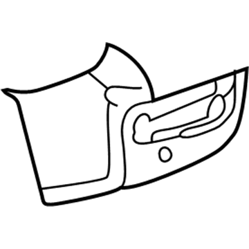 Dodge RM42WL8AA Kick Panel