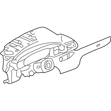 Mopar UN72WL8AB Instrument Panel, Taupe, Upper