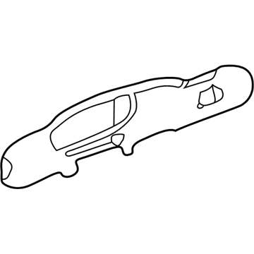 Mopar SC38XTMAG Cluster Bezel, Sandstone