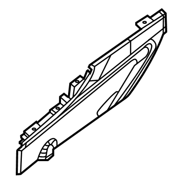 Mopar 7EB42DX9AA Rear Panel, Front Passenger Side