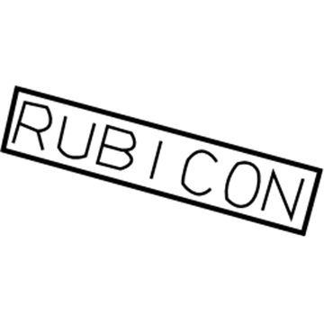 Jeep 1DS79HA9AA Decal