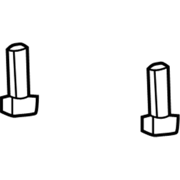 Chrysler 5189423AA Bracket Bolt