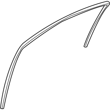 Dodge 5065180AH Glass Weatherstrip