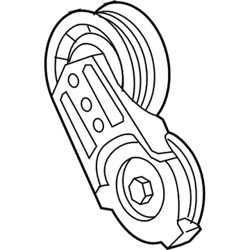 Ram 4861660AA Belt Tensioner