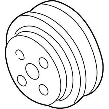 Jeep 53010221 Pulley