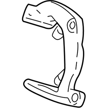 Jeep 5011980AA Caliper Bracket