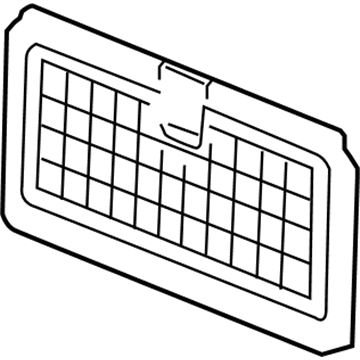 Mopar 5HP851D1AF Compartment Door, Light Gray, Rear Mopar 5HP851D1AF Compartment Door, Light Gray, Rear