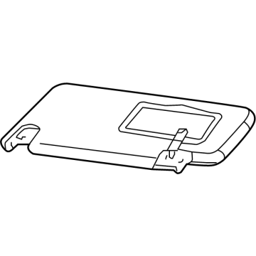 Ram Sun Visor - 7SY62TX7AA