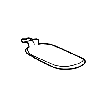 Ram 5093414AA Dome Lamp Lens