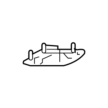 Ram 5SA77TX7AB Lamp Bezel