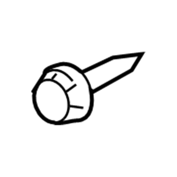 Jeep 6104575AA Sunvisor Screw