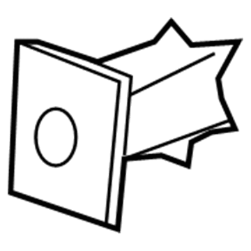 Jeep 6507009AA Door Trim Panel Nut