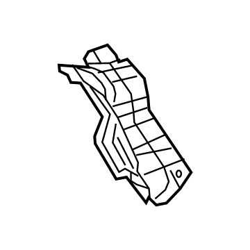 2018 Chrysler Pacifica Exhaust Heat Shield - 68477639AA