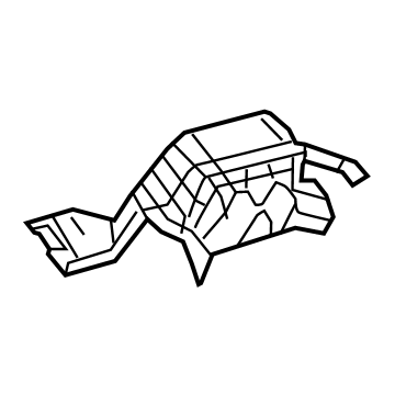 2022 Chrysler Pacifica Exhaust Heat Shield - 68237192AE