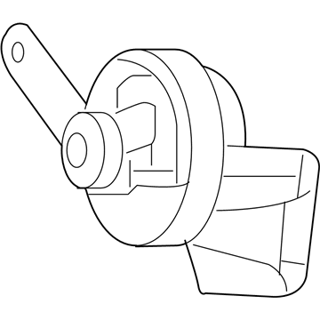 Jeep 5026973AC Lower Note Horn