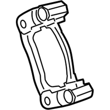 Ram C/V Brake Caliper Bracket - 68192437AA