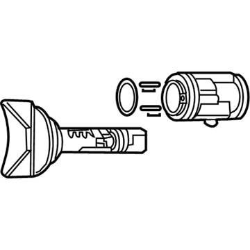 Dodge 5018702AA Lock Cylinder