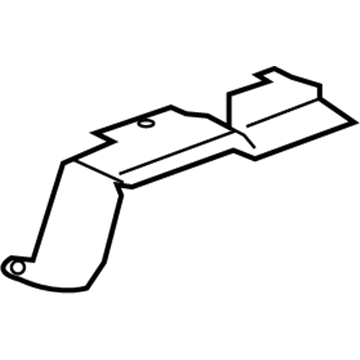 Dodge 5029318AA Heat Shield