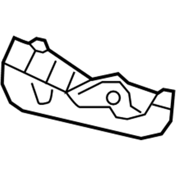 Chrysler 5154967AC Heat Shield