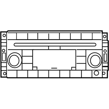 Dodge 5064951AK Radio