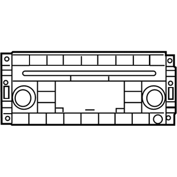Dodge 5064943AD Radio