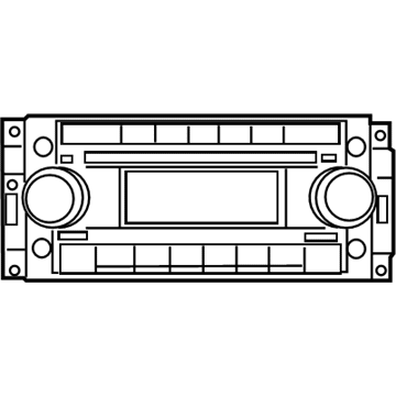 Mopar 5091509AH AM/FM Cd Mopar 5091509AH AM/FM Cd