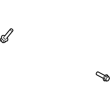 Jeep 6509967AA Converter & Pipe Bolt