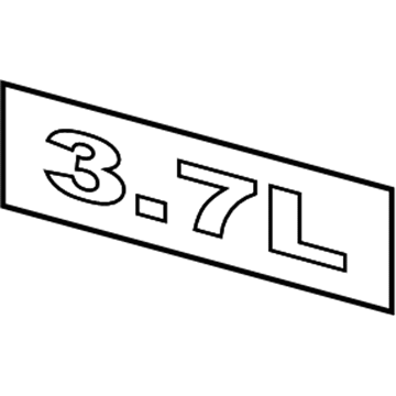 Jeep 55157096AC Nameplate