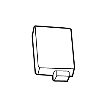 Jeep 68307162AH Blind Spot Radar