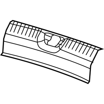 Mopar 1SW40DX9AA Rear Trunk Trim