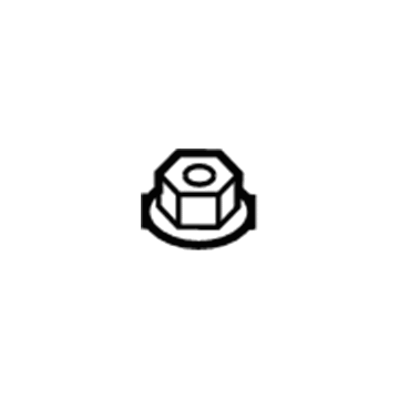 Jeep 6101831 Storage Compart Nut