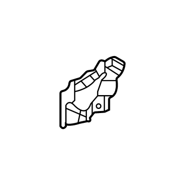 Jeep 68460312AA Diffuser Tips Mount Bracket