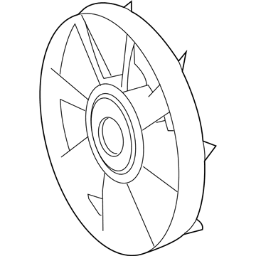 Dodge Sprinter 2500 Fan Blade - 68012413AA